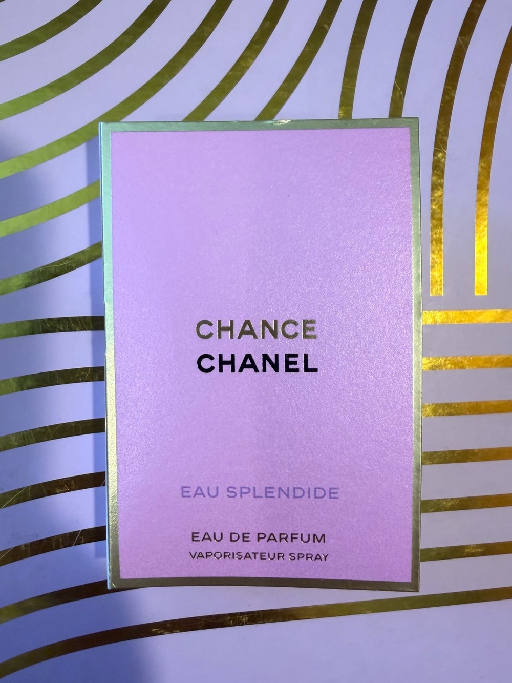 Chanel Chance Eau Splendid tester bottle
